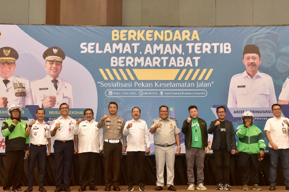 Pemprov Sumut gencar sosialisasi keselamatan berlalu lintas