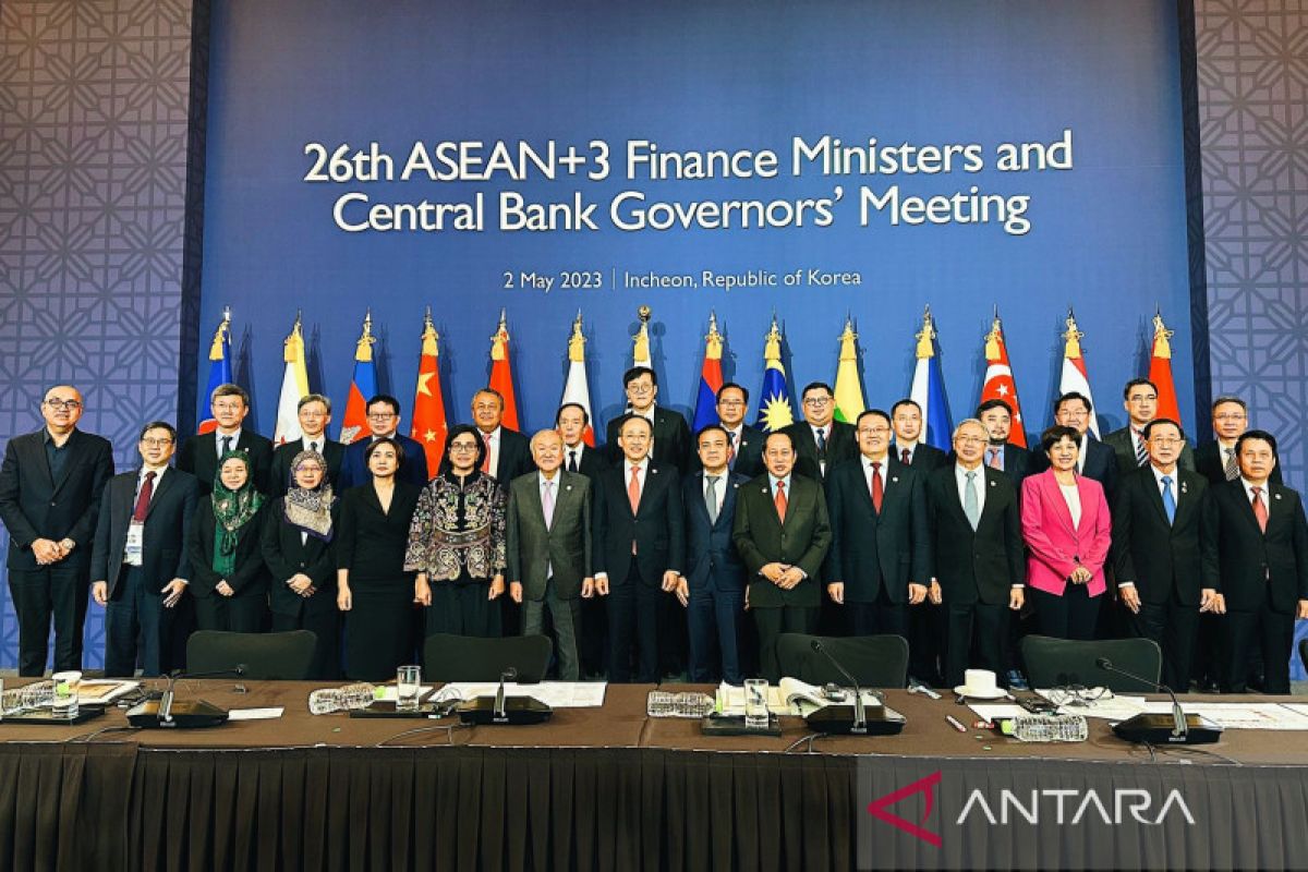 Menkeu dan Bank Sentral ASEAN+3 sepakat memperkuat kerja sama keuangan
