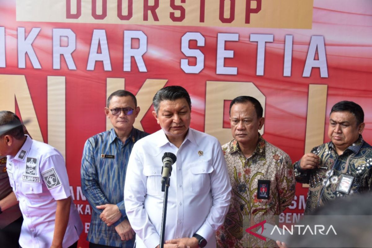 BNPT-Kemkumham gelar ikrar setia NKRI bagi 24 napiter