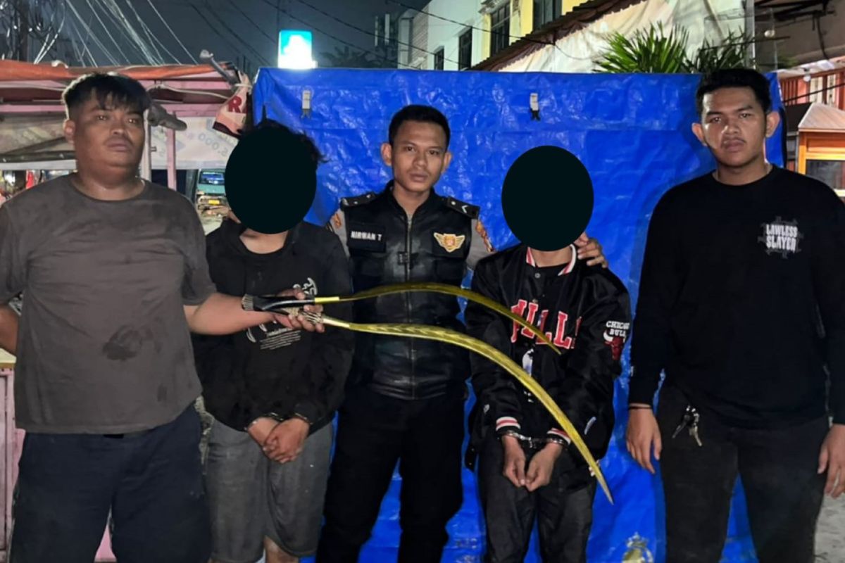 Polres Metro Tangerang tangkap remaja penjual sajam ke gangster