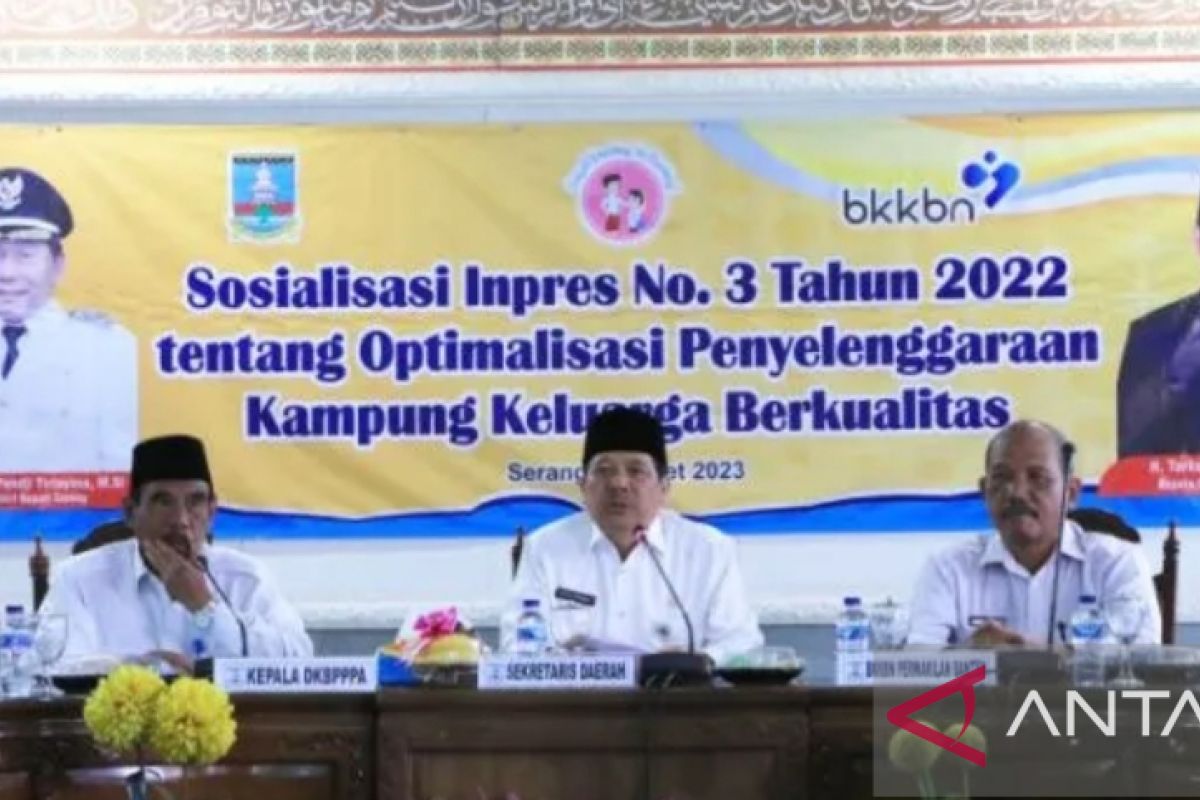 DKBP3A Kabupaten Serang Gandeng OPD Wujudkan Program Kampung Berkualitas