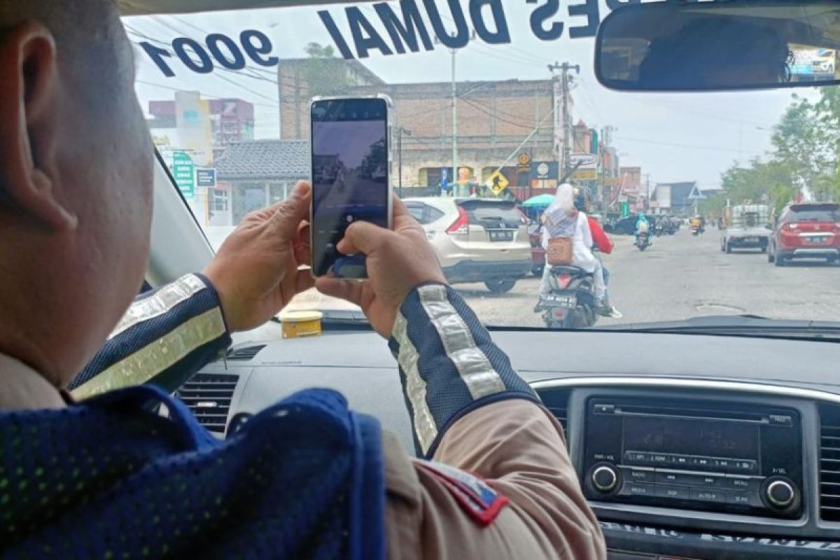 Polres Dumai mulai jalankan tilang elektronik ke pelanggar lalu lintas