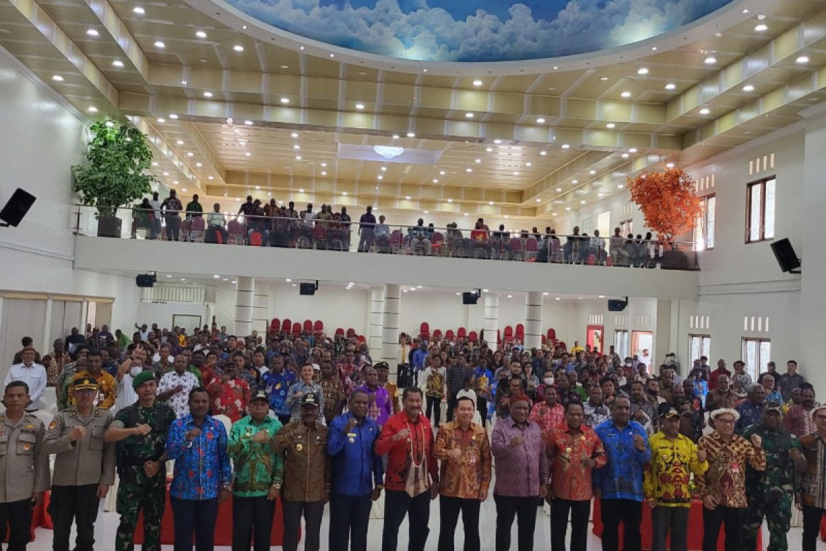 Wamendagri membuka Musrenbangda RKPD 2024 Pemprov Papua Pegunungan
