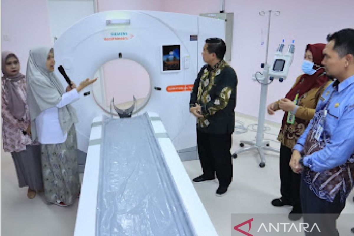 Sultan Suriansyah Hospital launches 128-slice CT scanner service