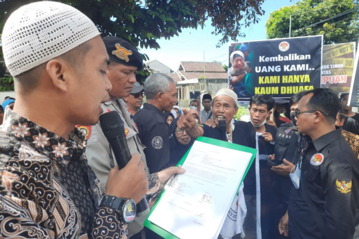 22 Jamaah Umrah di Lombok Timur gagal berangkat ke Makkah