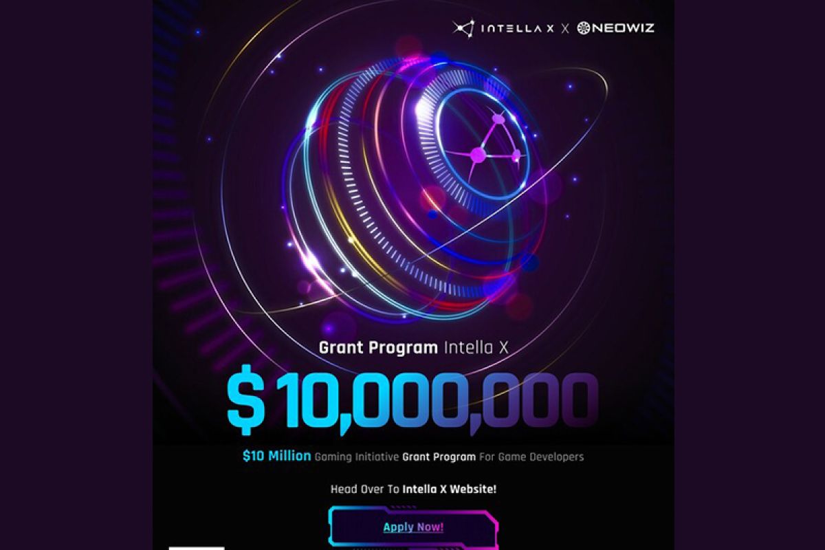 Intella X dari NEOWIZ Lansir Program "Gaming Initiative Grant" Senilai $10 Juta guna Mendukung Ekosistem Web3 Gaming