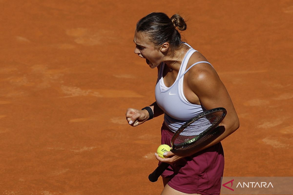 Sabalenka amankan tempat di final Madrid Open