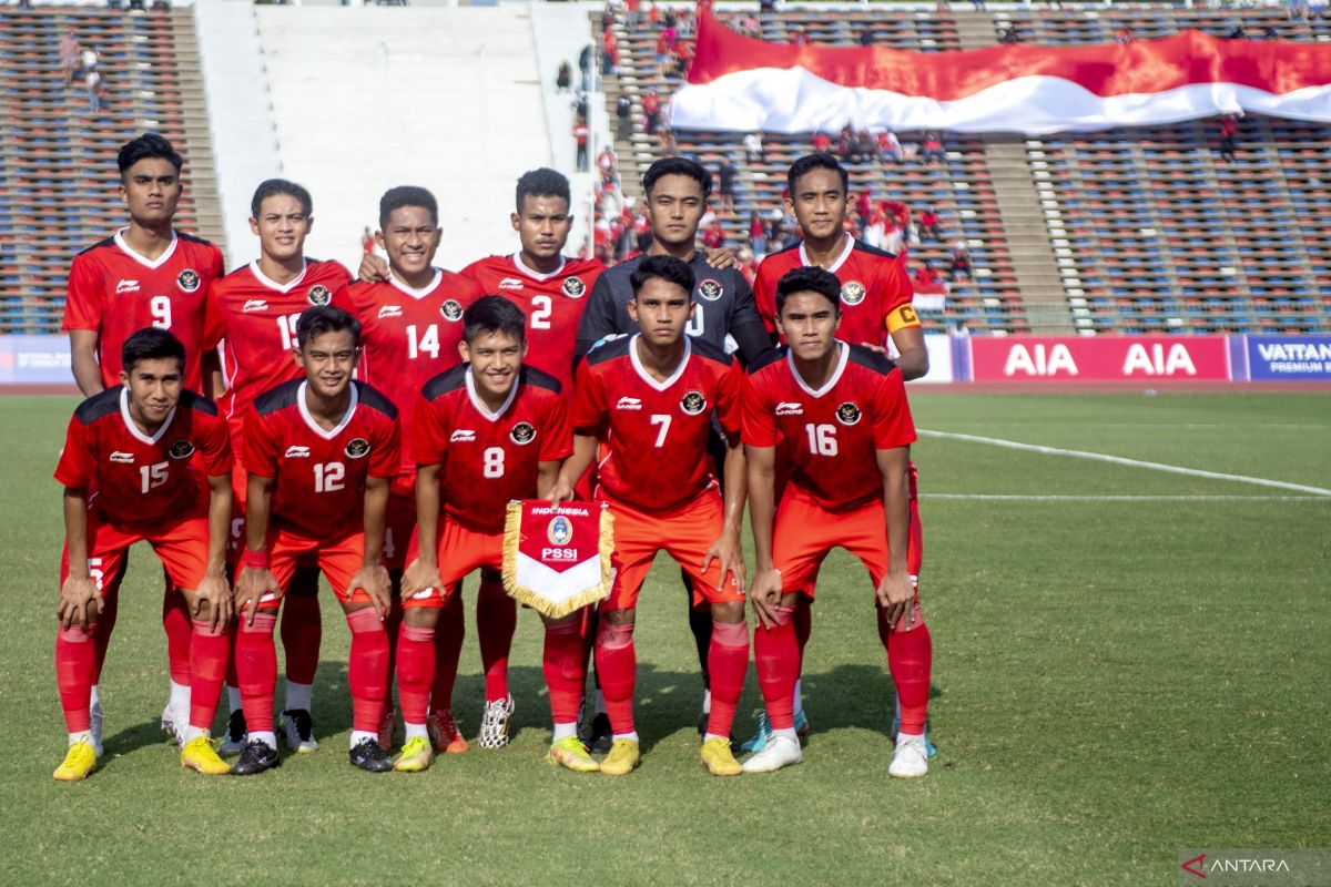 Timnas Indonesia berupaya sapu bersih semua laga fase Grup A