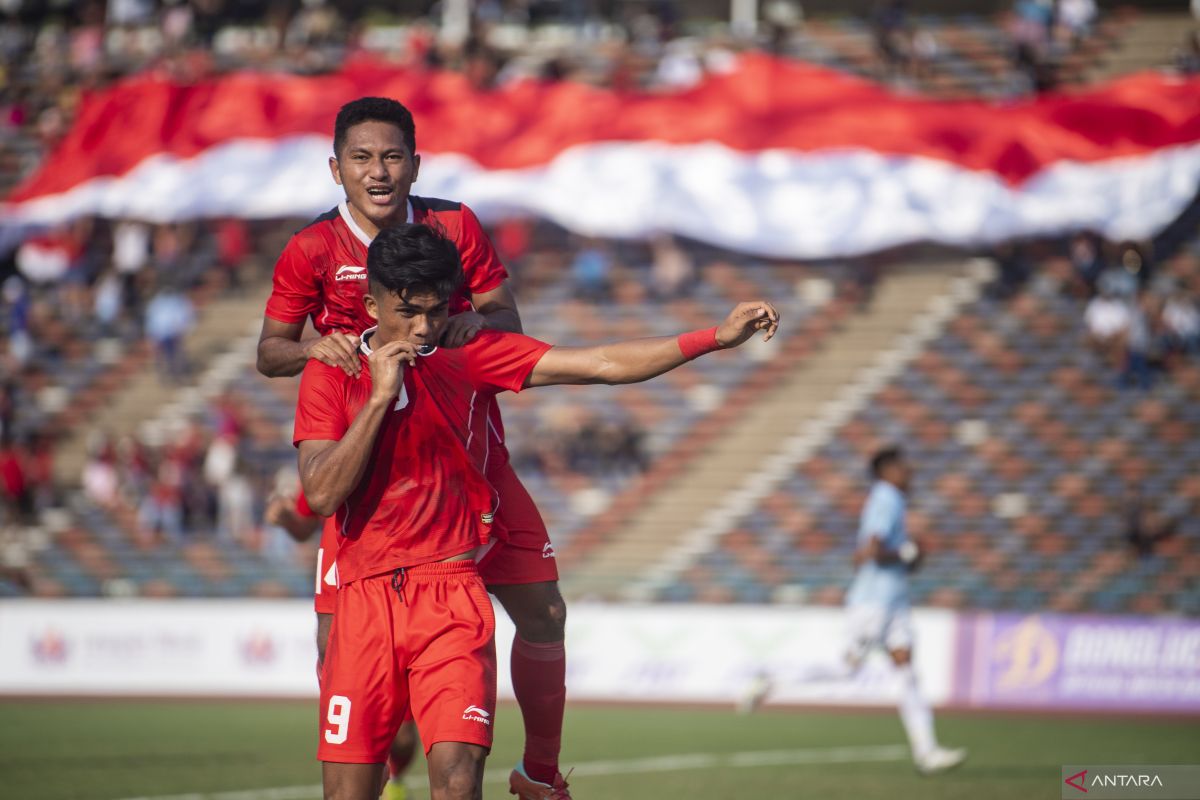 Tim bola Indonesia maju ke semifinal usai taklukkan Timor Leste 3-0
