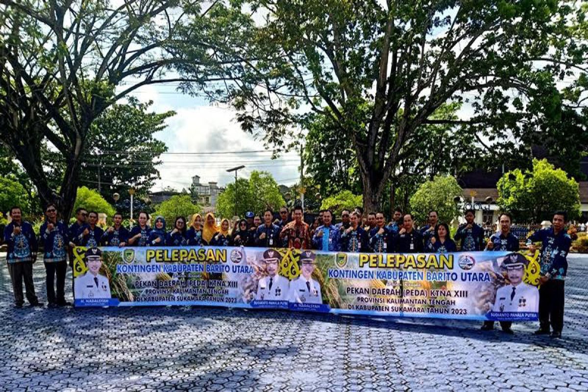 Kontingen Barito Utara ikuti PEDA KTNA  di Sukamara