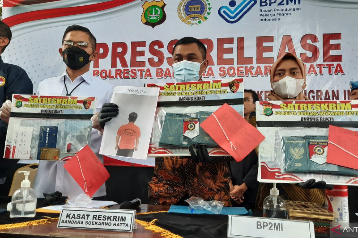 Polresta Bandara Soetta ungkap kasus perdagangan delapan PMI ke Kamboja