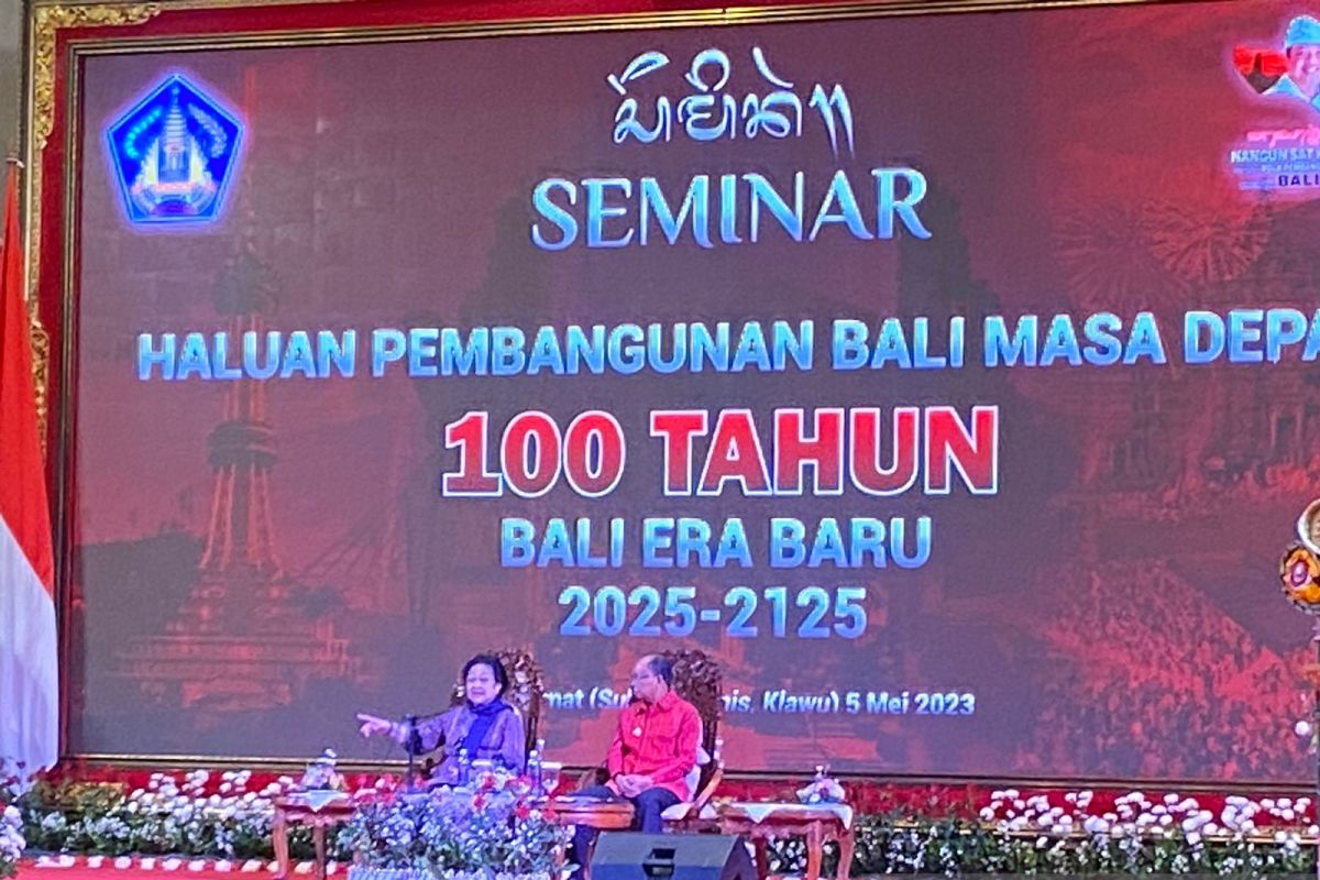 Megawati sebut akan bantu Bali benahi pariwisata melalui BRIN