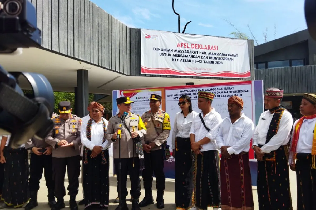 Polri dukung deklarasi masyarakat Mabar sukseskan KTT ASEAN