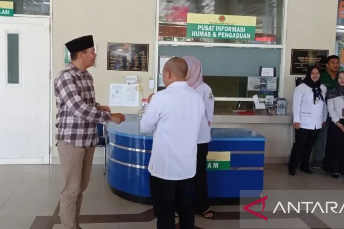 Ketua DPRD Dampingi Wali Kota Pangkalpinang Sidak Hari Pertama Masuk Kerja RSUD Depati Hamzah