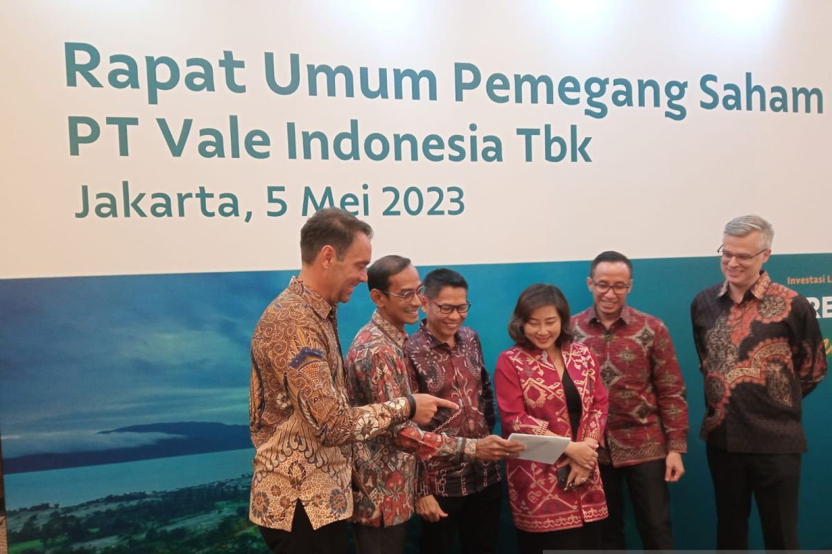 PT Vale Indonesia raih laba bersih 168,5 juta dolar AS di semester I 2023