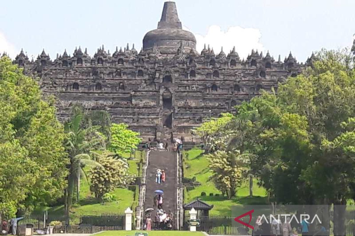 Kunjungan wisatawan di Borobudur masa Lebaran capai 91.525 orang