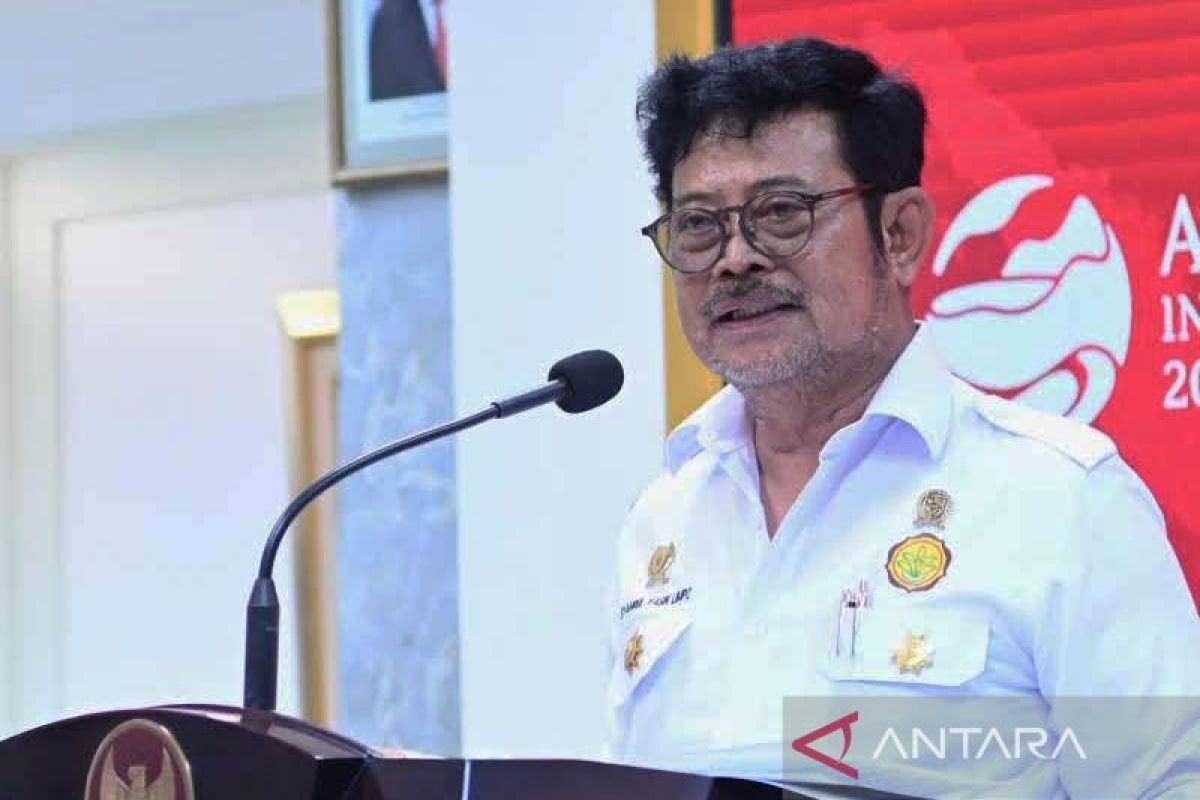 Presiden Jokowi tunjuk Mentan Syahrul Yasin Limpo jadi Menteri Perindustrian Ad Interim