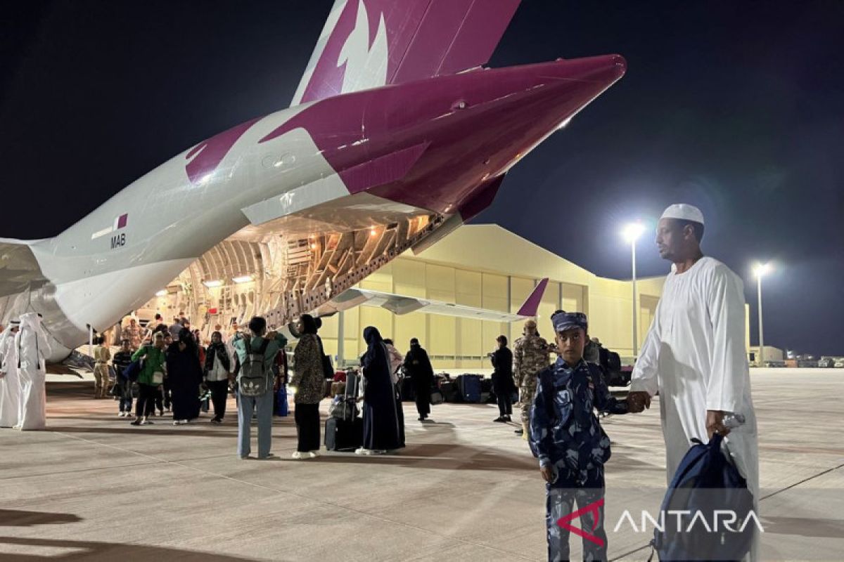 Pengungsi Sudan tiba di Qatar ANTARA News