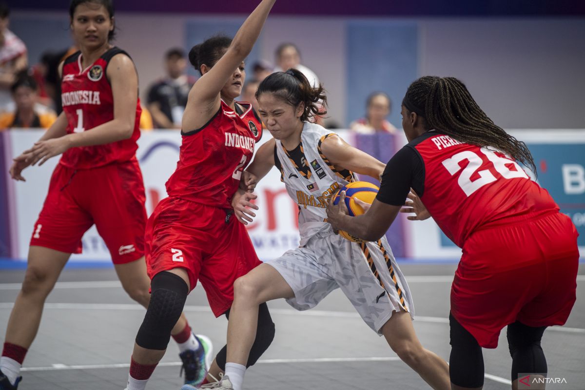 Timnas basket putri libas Malaysia, menang tiga kali beruntun