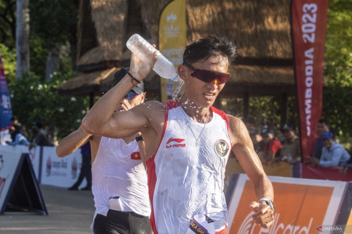 Indonesia raih 3 emas 1 perak dari atletik jarak jauh