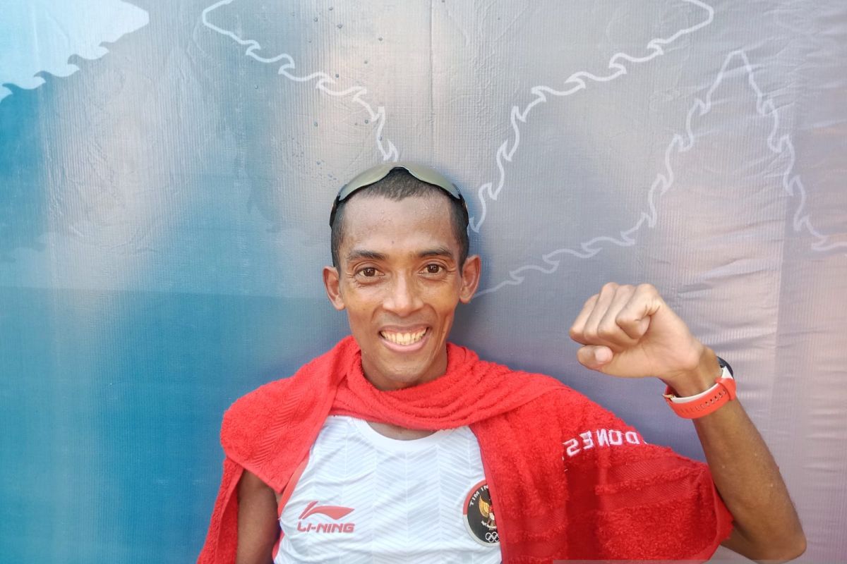 Agus Prayogo raih  emas marathon yang sempat lepas