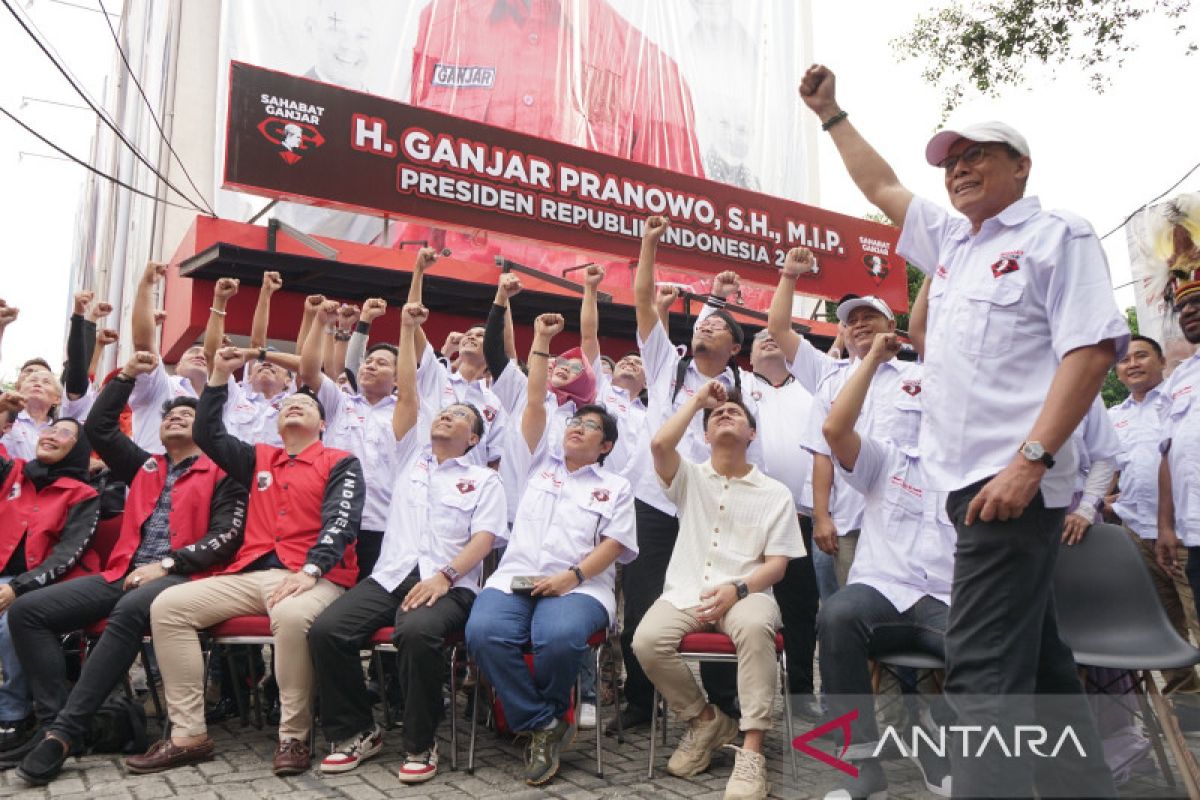 Sahabat Ganjar Luncurkan Posko Pemenangan Di Jaksel Antara News 0674