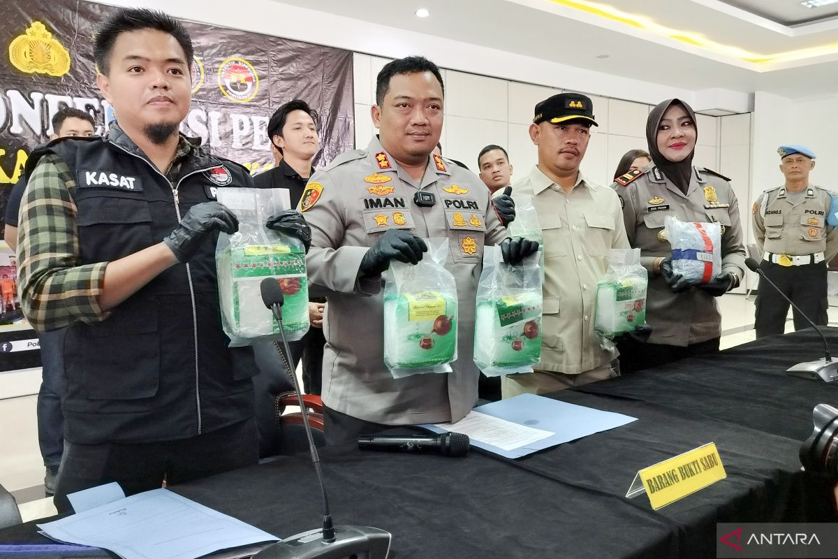 Polres Bogor gagalkan peredaran 5,3 kilogram sabu dan 5.000 butir ekstasi dari Sumut