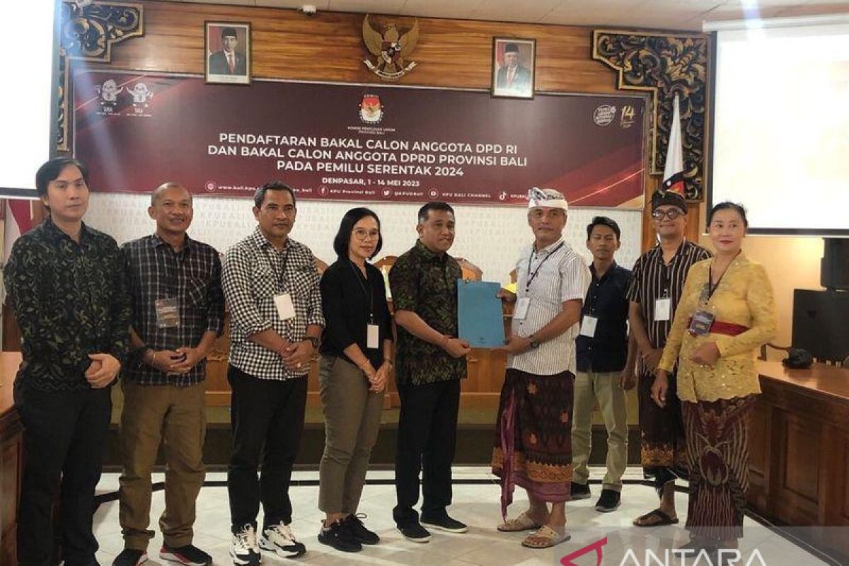 KPU balikan berkas salah satu bakal calon anggota DPD dari Bali