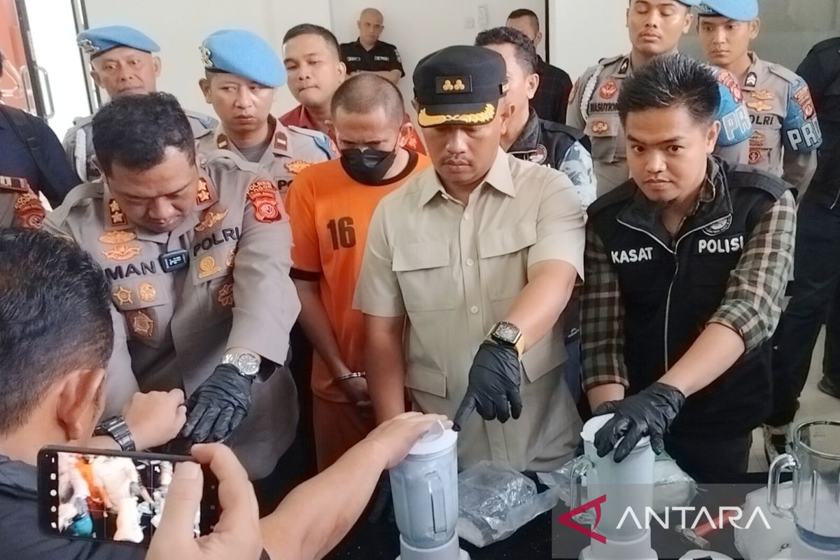 Polres Bogor musnahkan barang bukti narkoba senilai Rp10 miliar