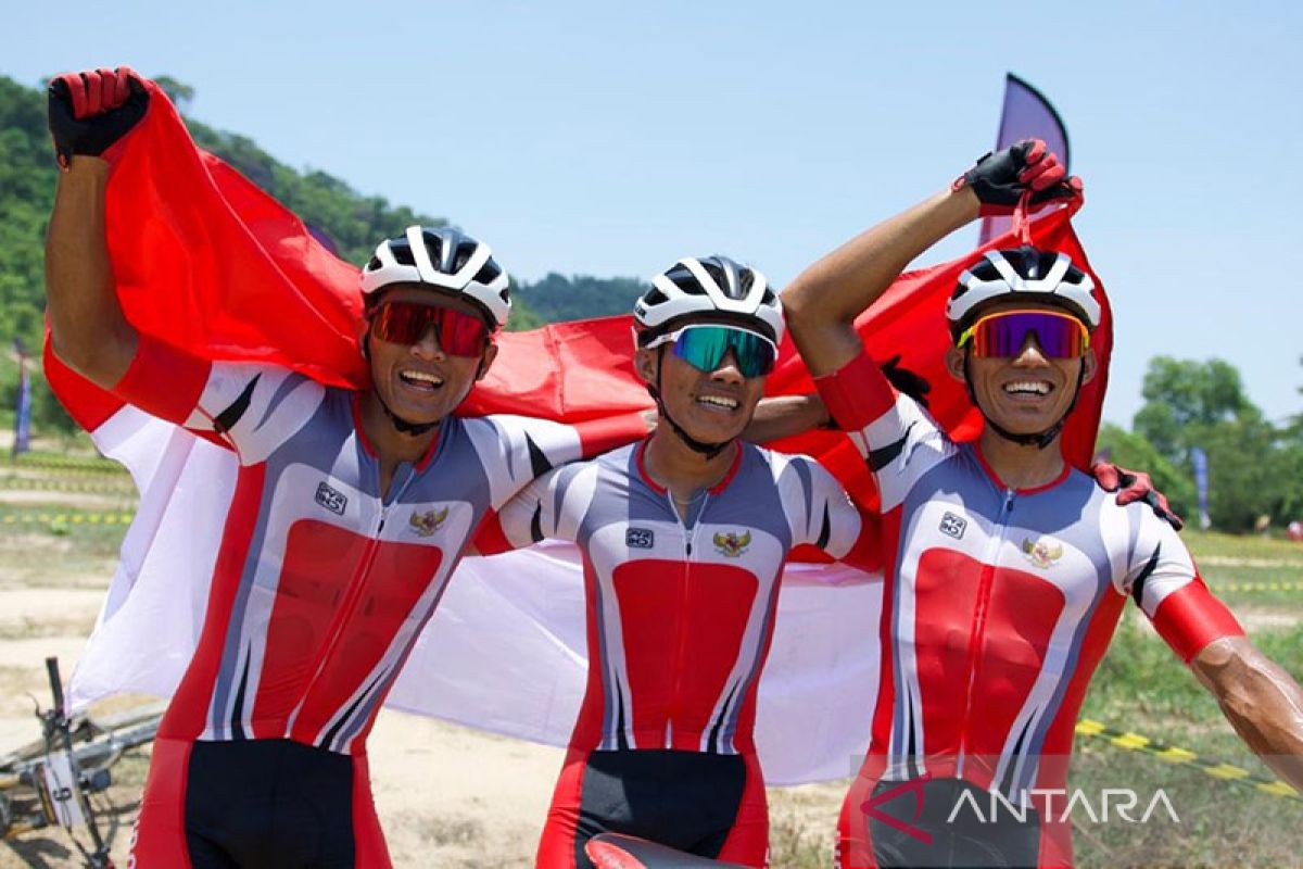 Balap sepeda XCO putra sukses besar dengan dominasi SEA Games 2023