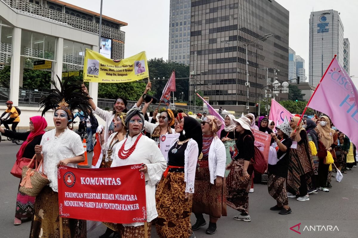 CISC gelar parade etnik untuk dukung penyintas kanker