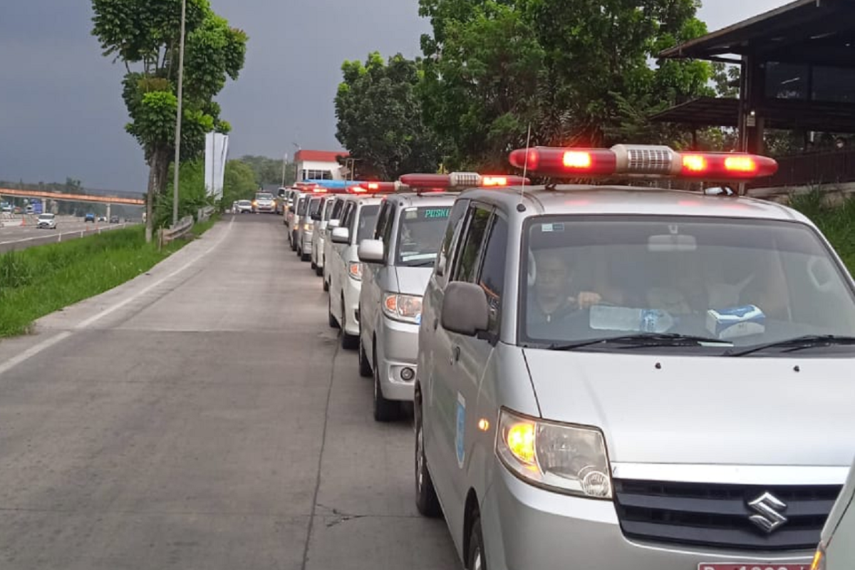 Pemkot Tangsel siapkan puluhan ambulan evakuasi korban kecelakaan di Guci