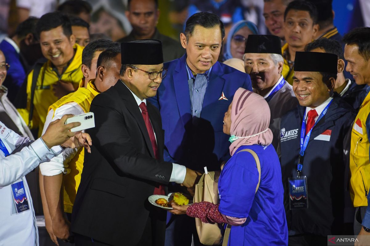 Hoaks! Megawati panik delapan partai menangkan Anies pada 2024