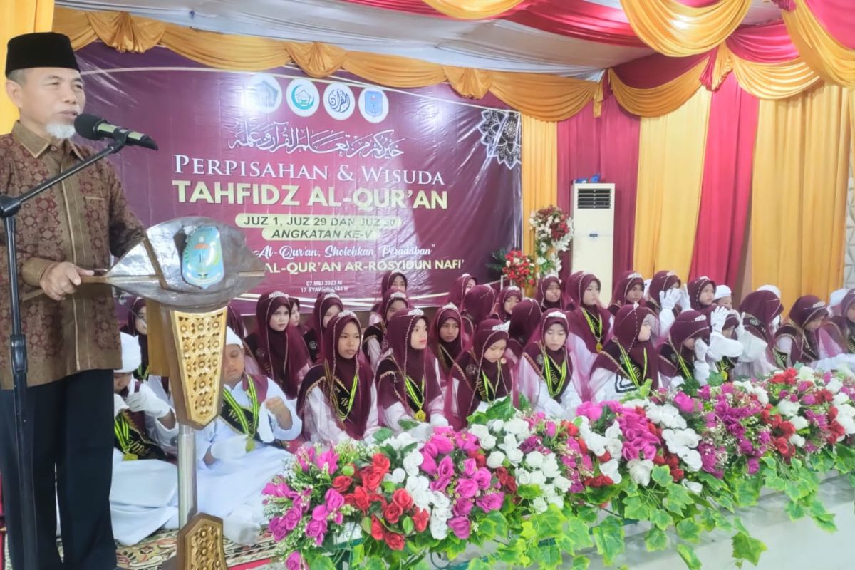 Bupati Merangin hadiri perpisahan dan wisuda Villa Hafidz Al Quran