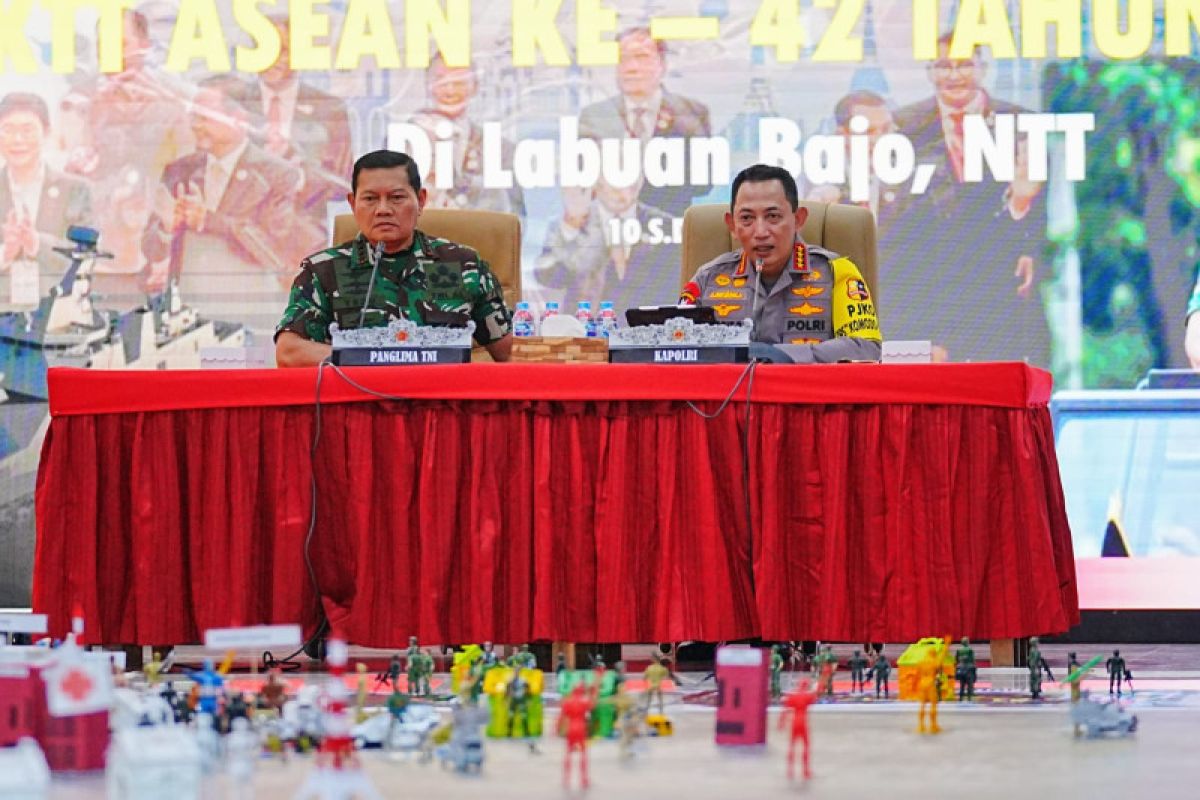 TNI - Polri perkuat sinergi lewat Tactical Floor Game