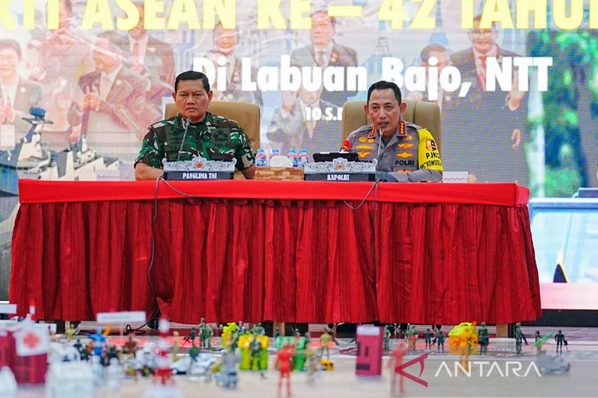 TNI dan Polri perkuat sinergi lewat Tactical Floor Game