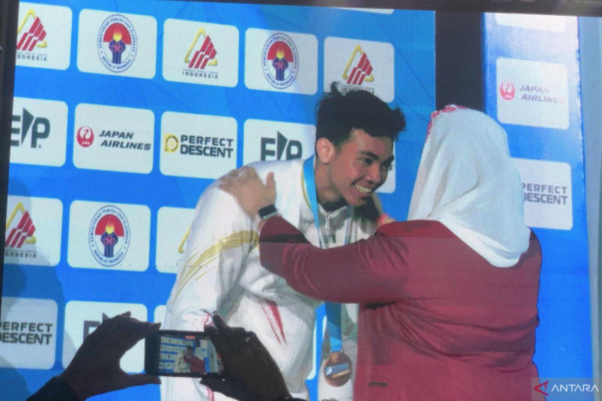 Atlet Kiromal Katibin meraih perunggu di IFSC World Cup 2023 Jakarta
