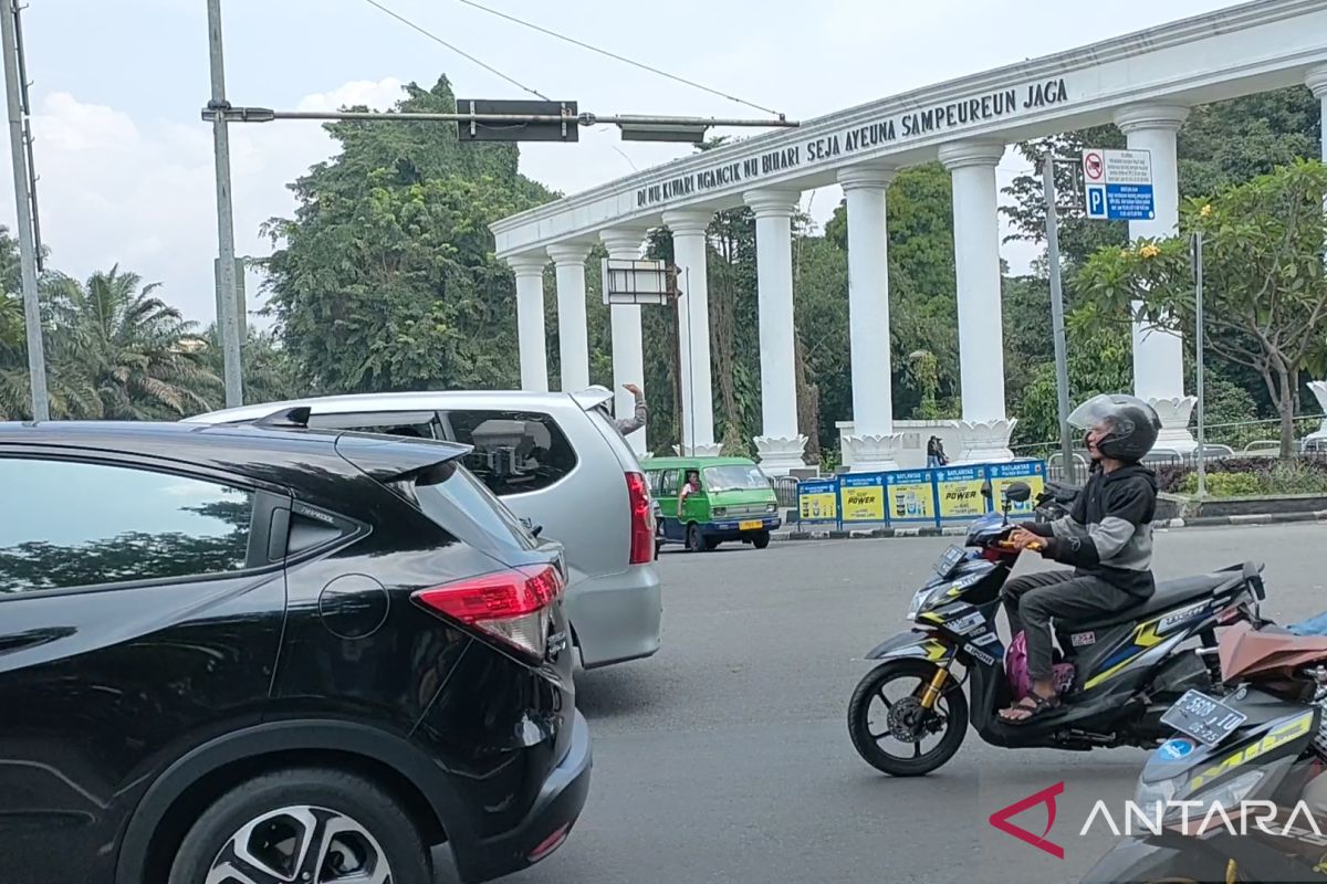 Satlantas Bogor: kepadatan lalin akhir pekan turun 12,92 persen