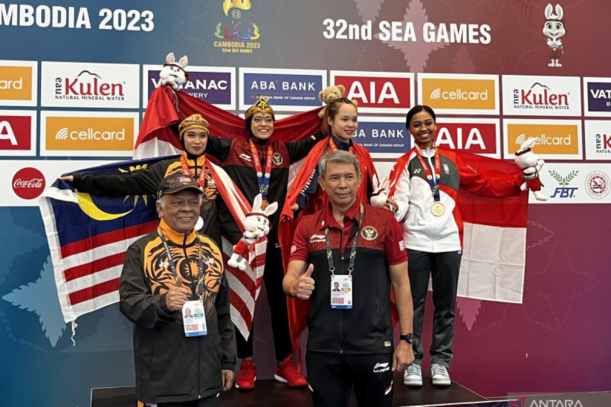 Dua emas kembali diraih Indonesia dari cabang pencak silat di SEA Games 2023