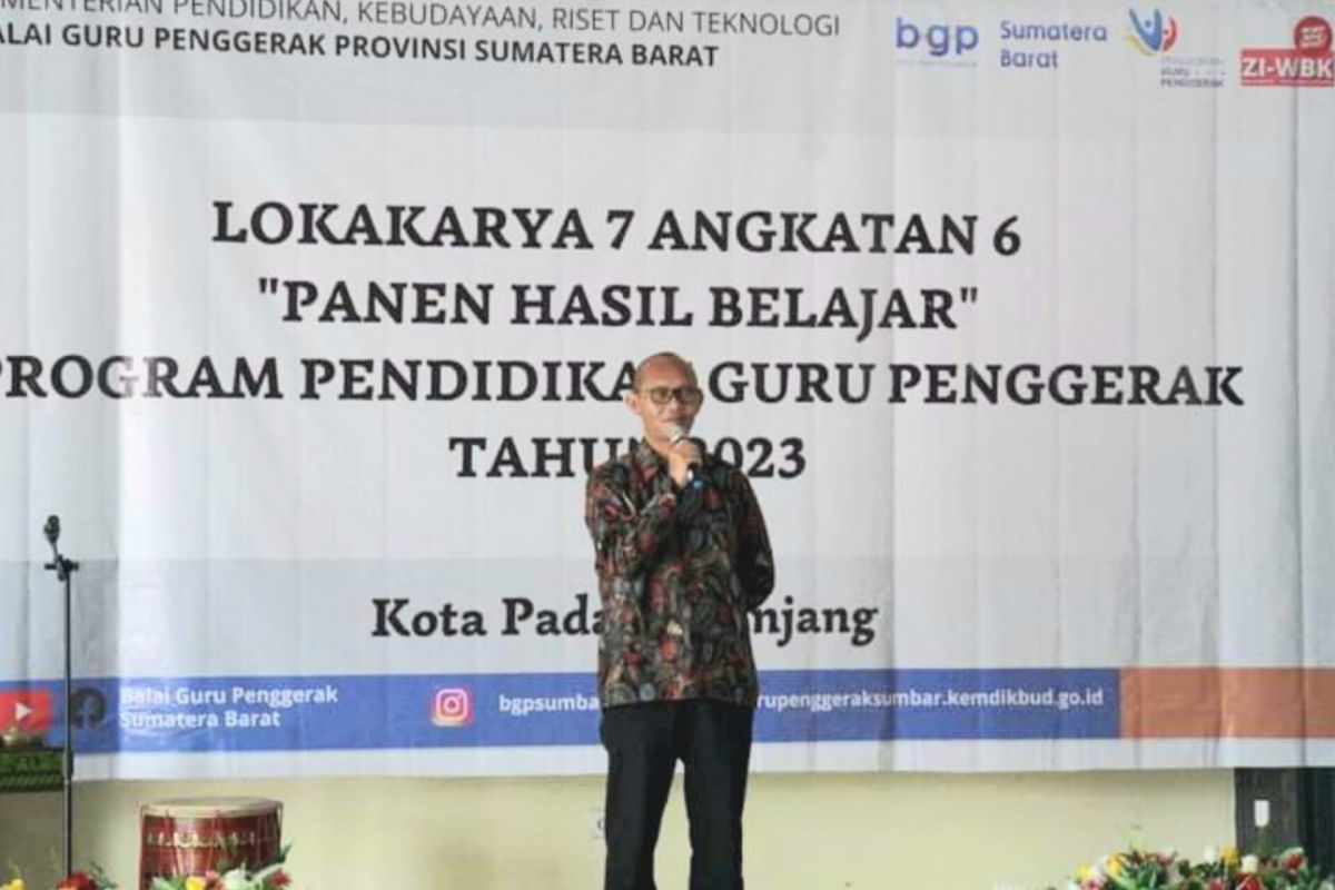 Guru Penggerak diharapkan jadi agen perubahan pendidikan di Kota Padang Panjang