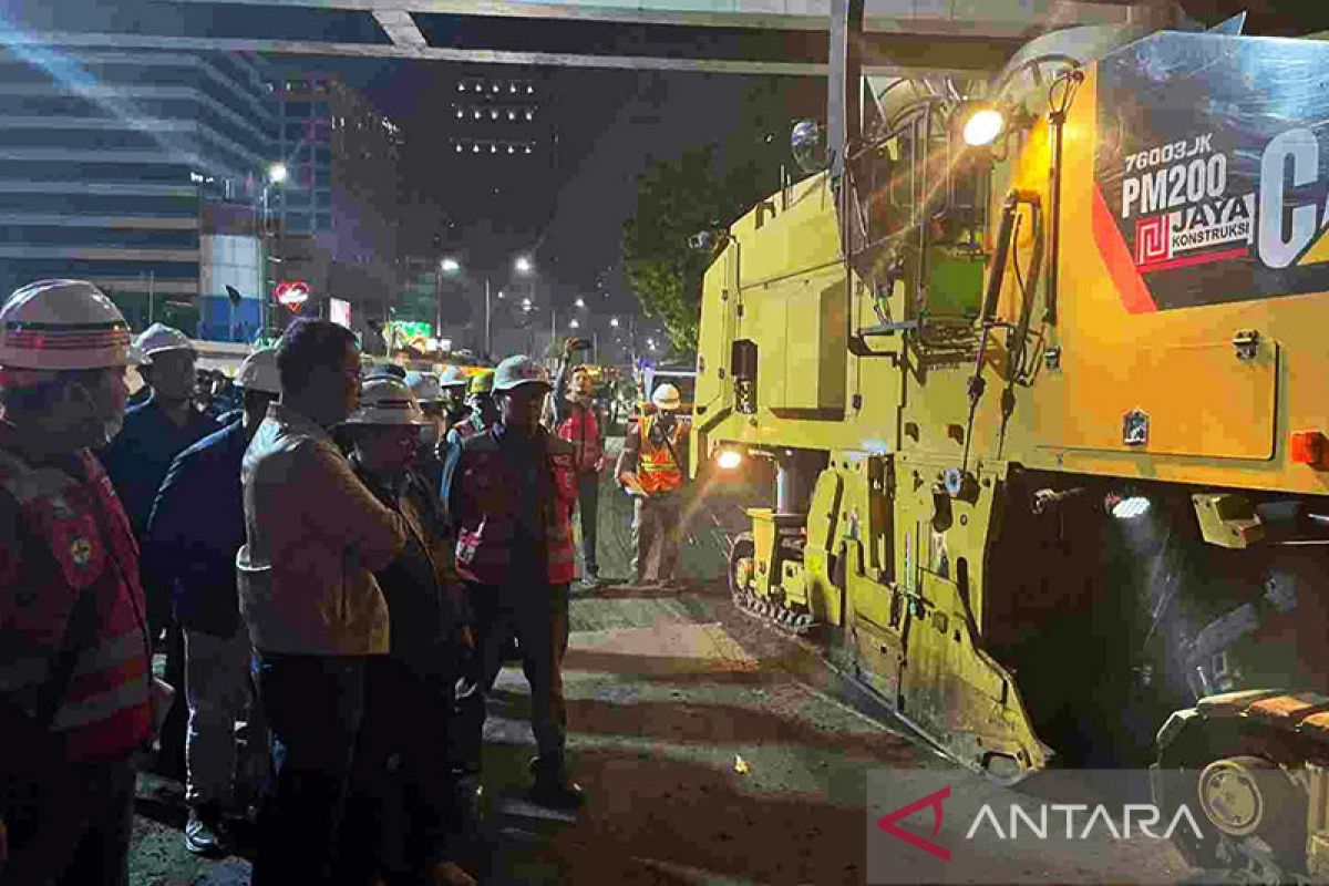 Pemprov DKI perbaiki sejumlah ruas jalan jelang KTT ASEAN di Jakarta