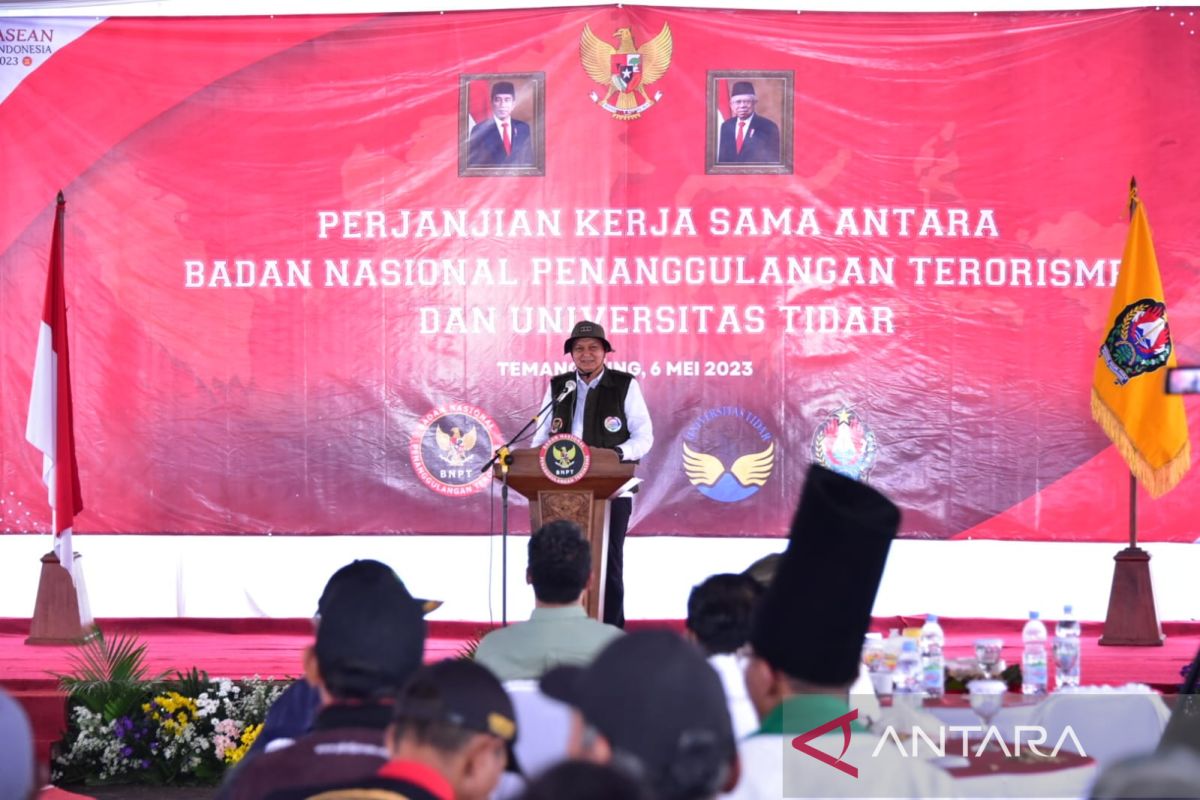 BNPT-Universitas Tidar kerja sama dukung deradikalisasi di Temanggung