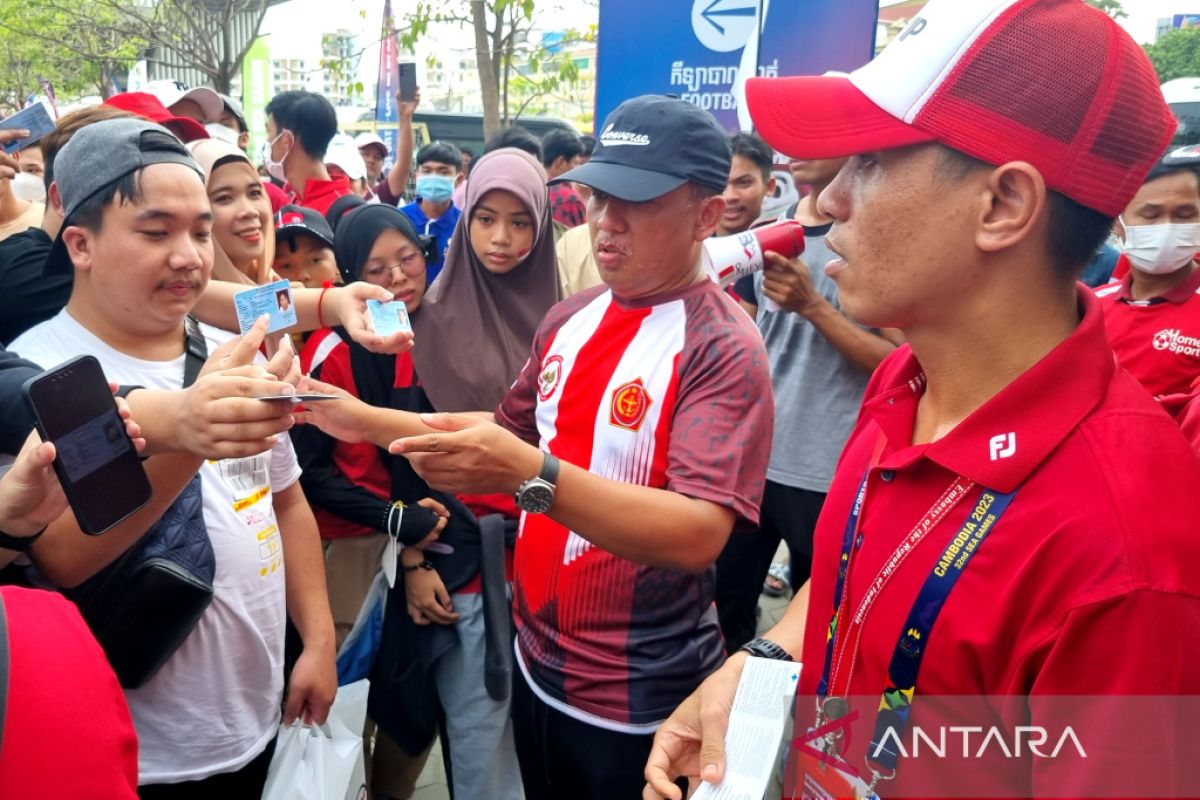 Penonton Indonesia harus tunjukkan KTP untuk dapatkan tiket pada SEA Games