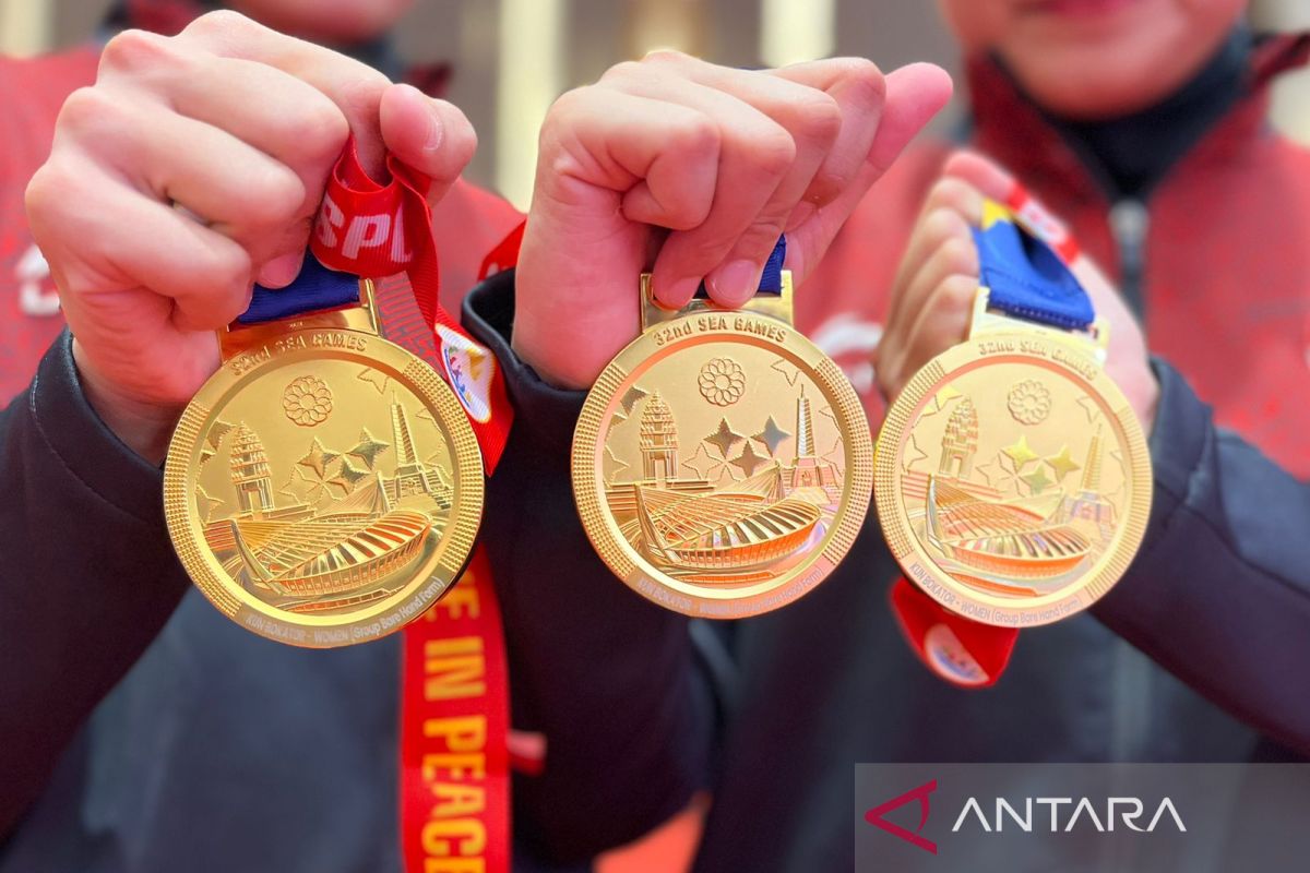 SEA Games 2023 - Kun bokator borong tiga emas untuk Indonesia