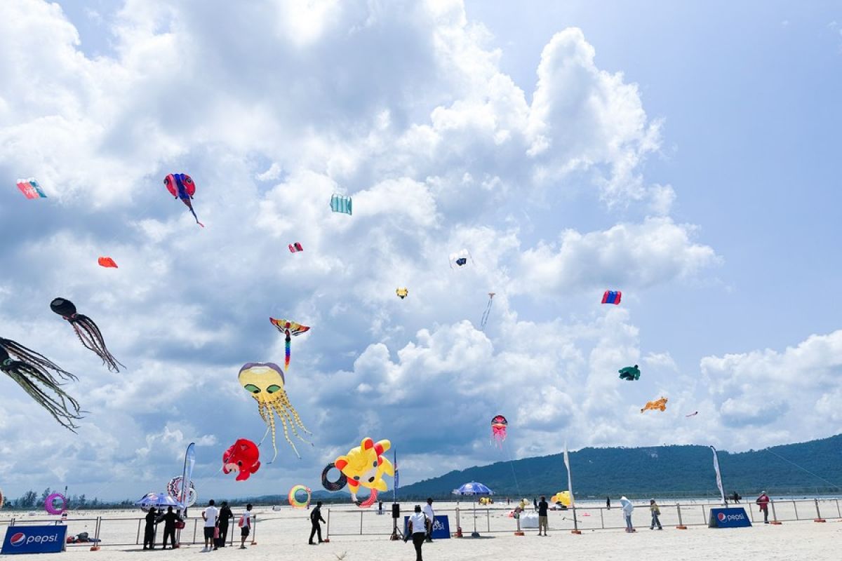 Kamboja gelar festival layang-layang internasional di Sihanoukville