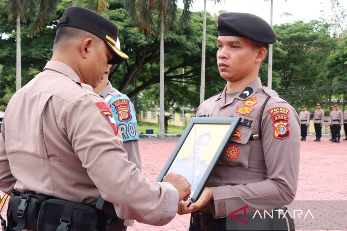 Polres Aceh Besar berhentikan dua personel dengan tidak hormat