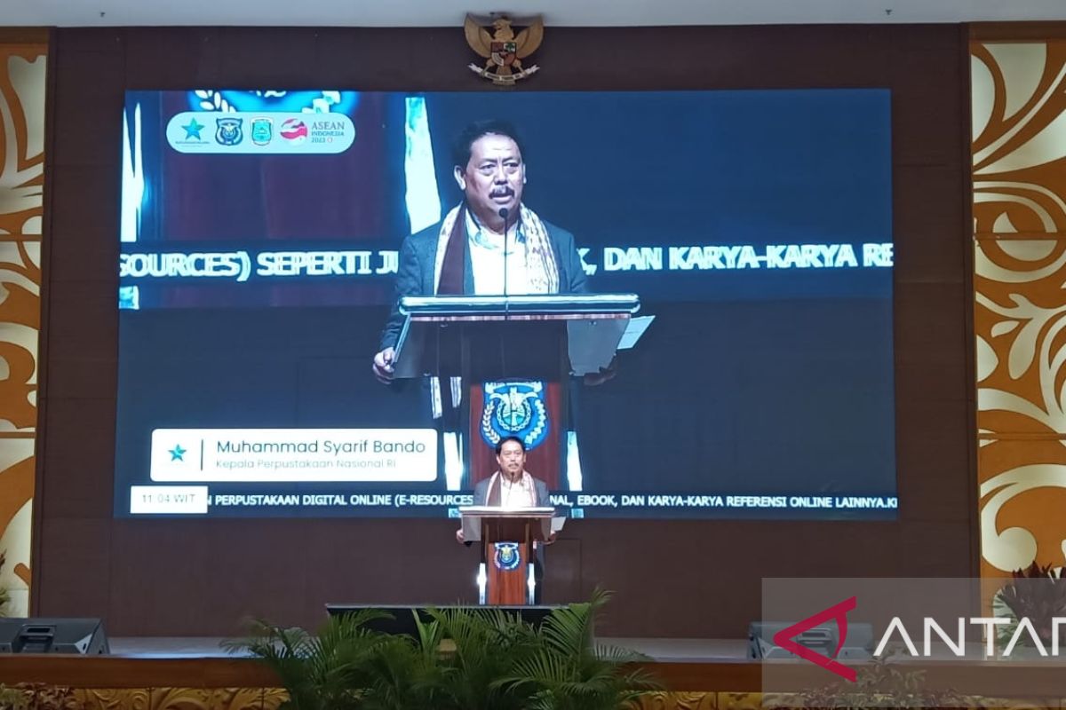 Kepala Perpusnas RI apresiasi festival literasi di Sorong