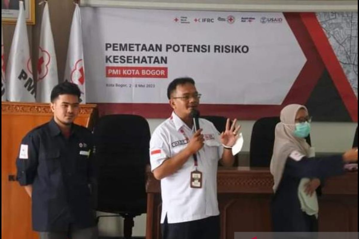 PMI Kota Bogor gelar pemetaan potensi risiko kesehatan
