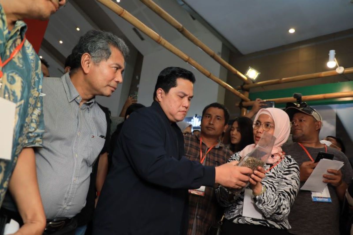 Menteri BUMN dan Pupuk Indonesia dukung pengembangan dan kemajuan petani kopi nasional