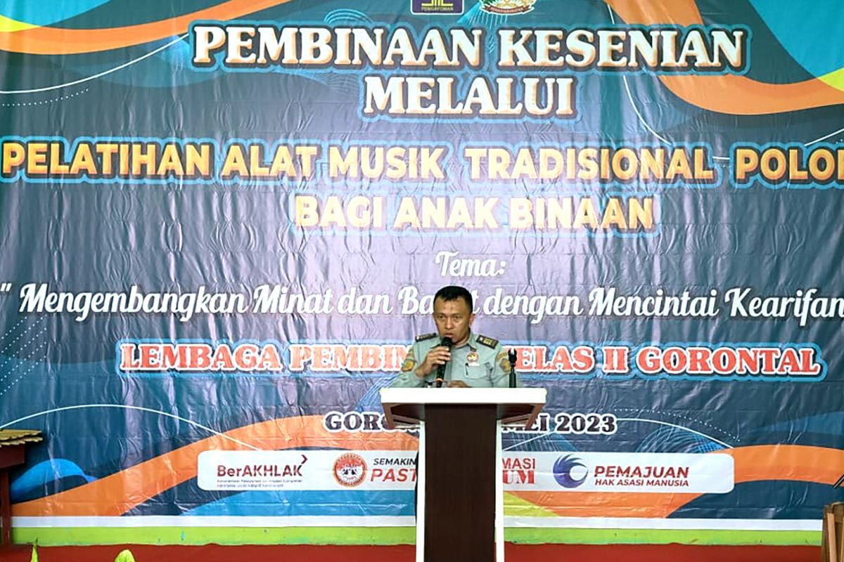 LPKA Gorontalo beri pelatihan kesenian bagi anak binaan